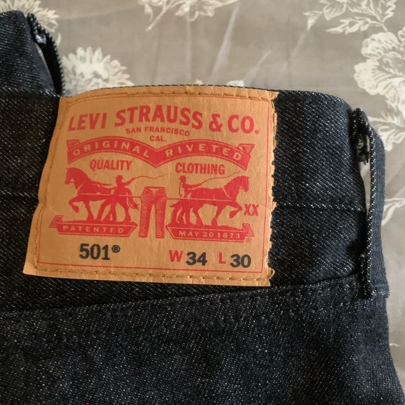 LEVI 501 original nwot - Picture 2 of 4